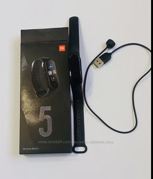 Фітнес-браслет Xiaomi Mi Smart Band 5 Black оригінал