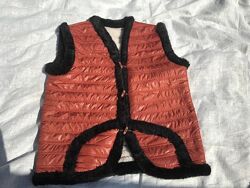 Жилетка жіноча. овчина. l, 4xl розмір