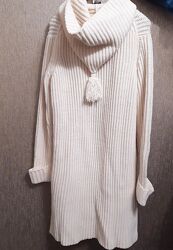 Вязаное шерстяное пальто кардиган GAP р. L 48-50