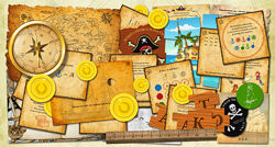 Пиратский квест для детей 5-7 лет