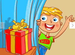 Квест Поиск подарка для детей 6-10 летКвестикс