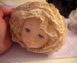 Голова куклы с ноля Мария Славинская