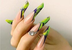  18 курсов по наращиванию ногтей Настя Лукша, Юля Билей
