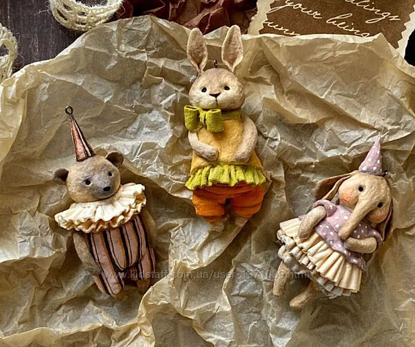 cottontoysst Винтажные зверушки