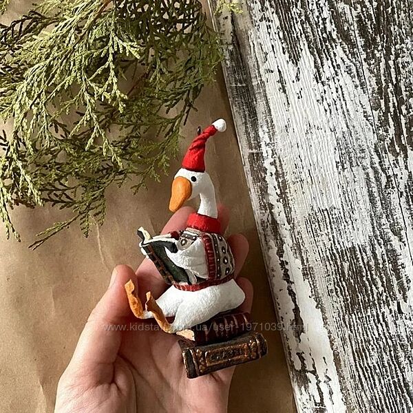 Ватная игрушка Гусь cottontoysst