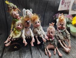 Мухослонки  Зайцы Побегайцы Наталия Либеровская natdanann