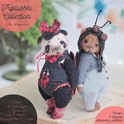 Тедди Онлайн-курс Мушки от ТриПлюшки Triplushki collection Таисия Клон