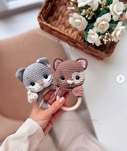 Погремушка Котята Кристина Лысова