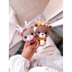 Погремушка Олененок Кристина Лысова