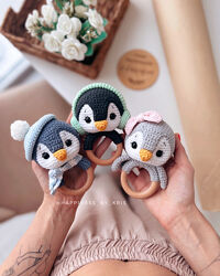 Погремушка Пингвиненок Кристина Лысова