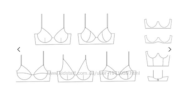 6 моделей бюстгальтеров на каркасе с мягкой чашкой Мария Панова