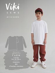 Джемпер футболка Глен 98-158 мальчики Вика Ракуса