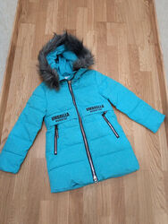 якісні зимові курточки для дівчаток.