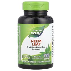 Nature&acutes Way, лист нима, Очистка кожи печени   950 мг, 100 шт