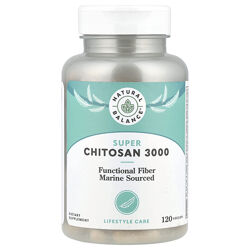 Natural Balance, суперхітозан 3000, 3000 мг, 120 VegCaps хітозан
