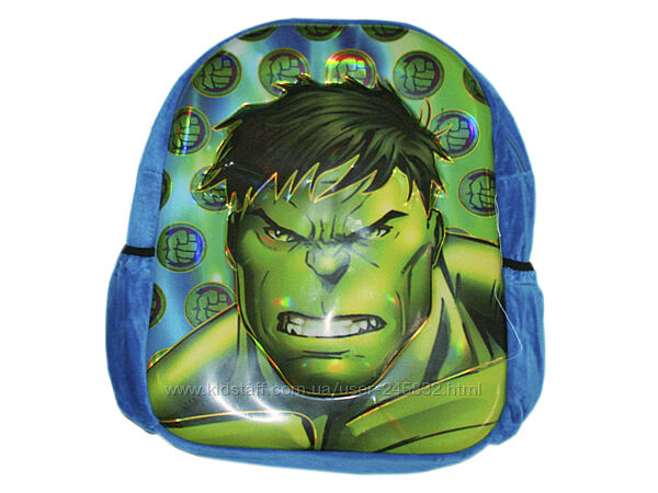 3d рюкзак плюш детский халк марвел супергерой небольшой