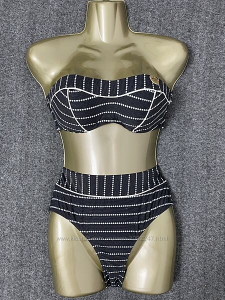 Роздільний купальник із завищеною талією