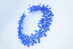 Прикраса для волосся, діадема, віночок. довжина 30 см ширина 2,5 см.