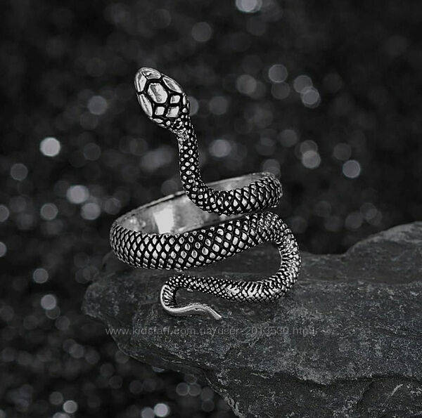Крутое кольцо змея, колечко, серебро, кольца, украшение, подарок