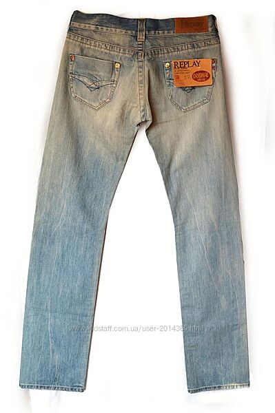 Итальянские джинсы Replay w 28-l 36 новые