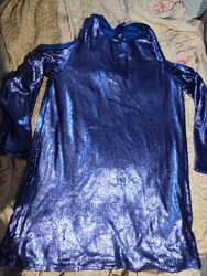 Шикарна блискуча сукня все у паетках на свято, корпоратив великий розмір