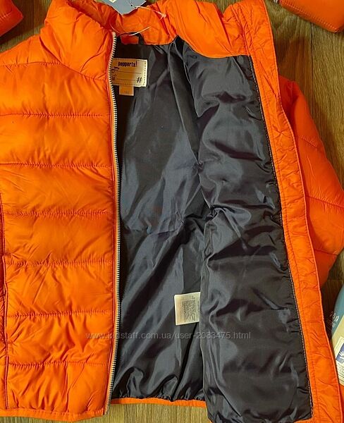Стильні яскраві куртки від бренду Pepperts 122-146