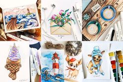 Ксения Панова - Скетчинг для начинающих. Полный курс