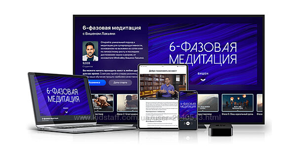 Вишен Лакьяни - 6-фазовая медитация. Mindvalley. Полный курс