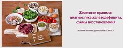 Екатерина Андреева - Железные правила - диагностика железодефицита, схемы