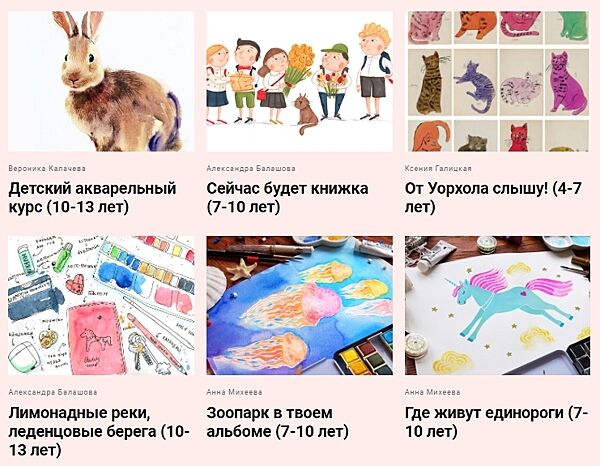 Вероника Калачева - Полные курсы по рисованию для детей от 4 до 13 лет