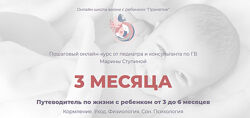 Марина Ступина - Курс 3 месяца Путеводитель по жизни с ребенком от 3 до 6