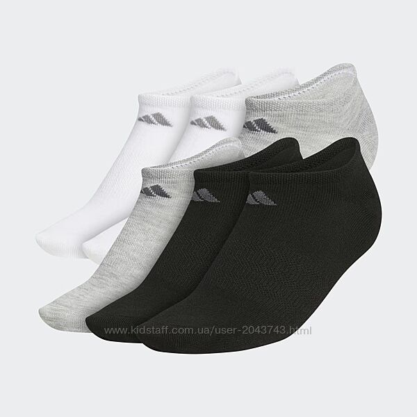 Жіночі шкарпетки ADIDAS 6 пар спортивні оригінал носки короткі