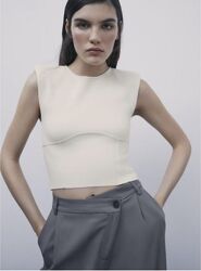 Бежеві топи Zara 