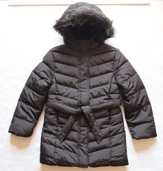 Теплый непромокаемый пуховик-пальто на меху из США Childrens Place 5-12 лет