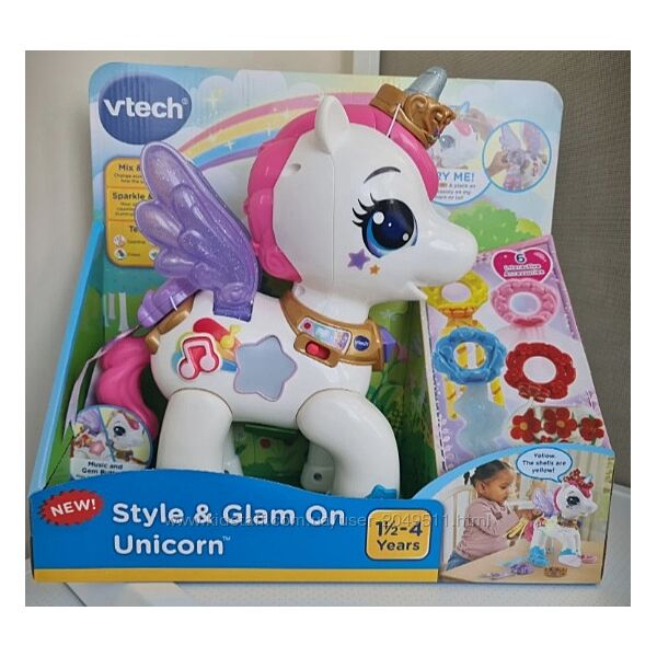 Інтерактивна іграшка VTech Style and Glam On Unicorn Чарівний Єдиноріг