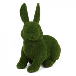 Зелений кролик Травка садовий декор