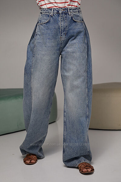 Жіночі широкі джинси Baggy