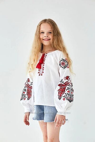 Вишиванка для дівчинки Жарптиця