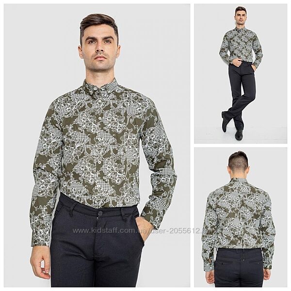 Сорочка чоловіча з принтом  