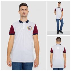 Поло чоловіче з принтом   