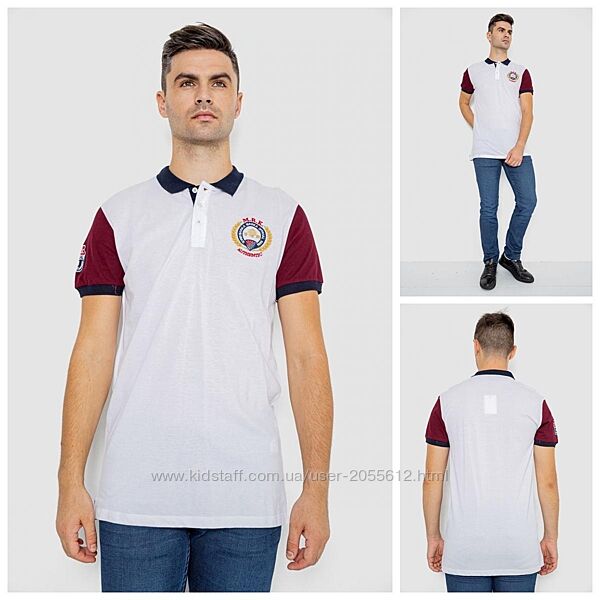 Поло чоловіче з принтом   