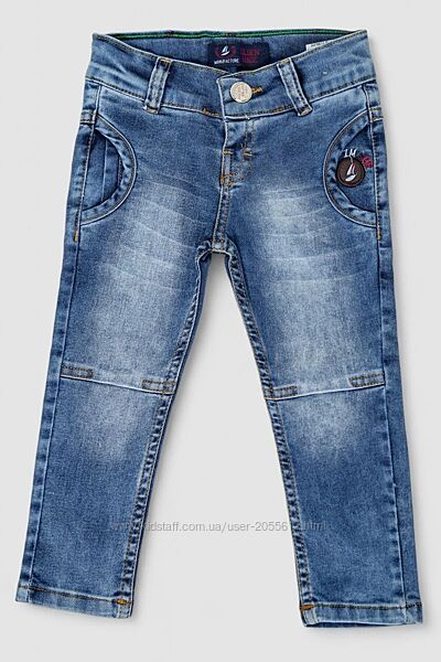 Джинси дитячі для хлопчиків сині   