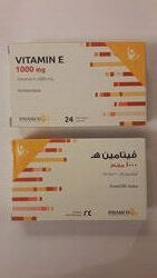 Витамин Е в капсулах 1000 мг Pharco, Египет 24 кап. 