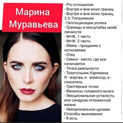 Марина Муравьева сборник 23 курса истеричка Азбука эмоциональных состояний