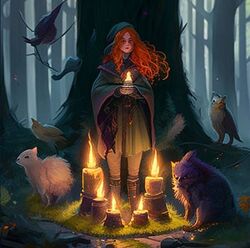  Витослава Черкасова velesovput - Урок по свечной волшбе-чакральная система