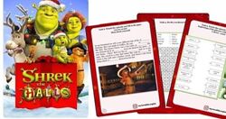 Воркбуки Workbook Merry Madagascar Olafs frozen adventure Shrek the Halls