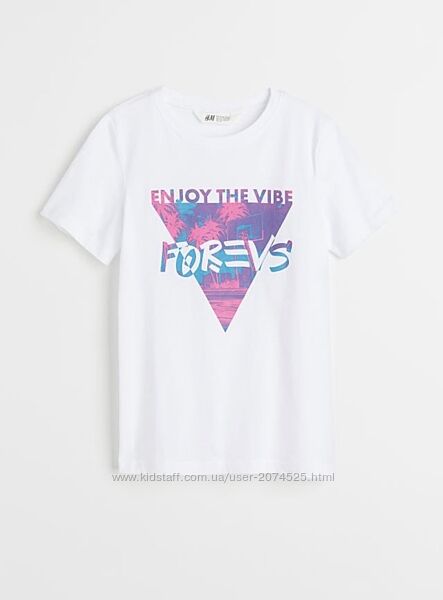 Футболки для хлопців H&M