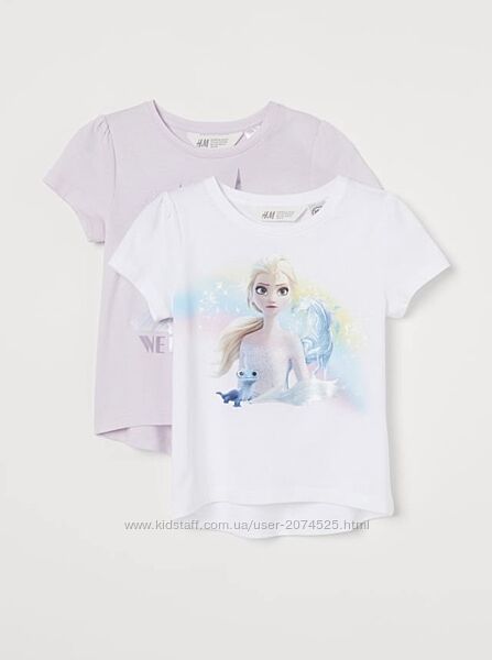 Набір футболок для дівчаток 4-6 років