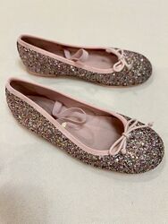 Балетки блестящие р.34 стелька 21,2см Испания Pretty Ballerina