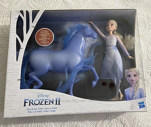 Лялька Ельза та кінь Нокк  Elsa II Frozen Крижане Серце 